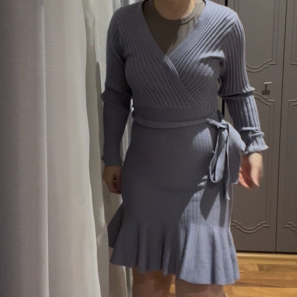 Woman knit dress